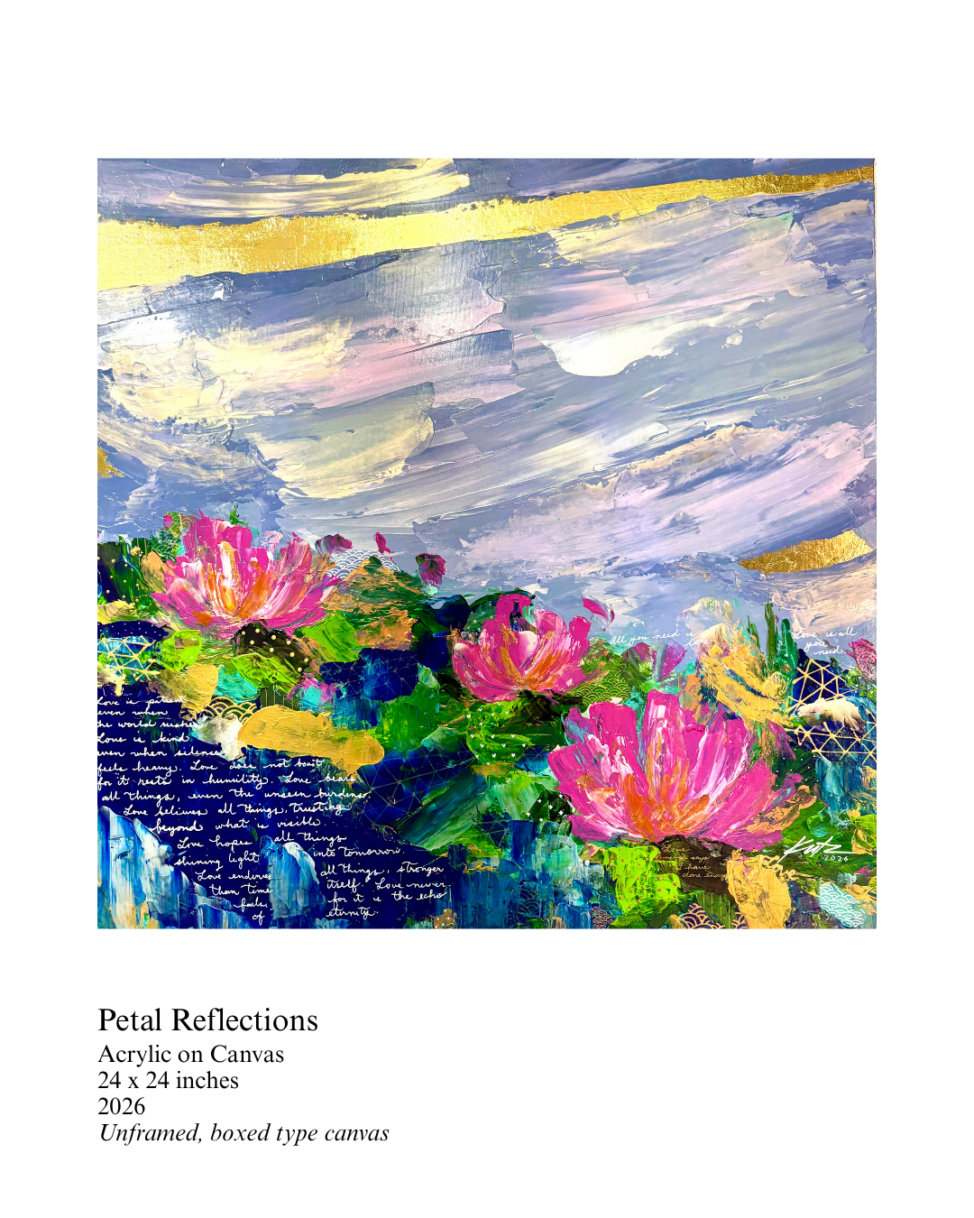 Petal Passage - Waterlily Series