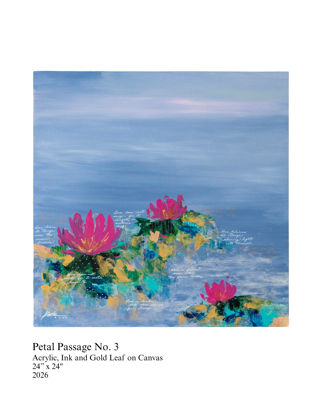 Petal Passage - Waterlily Series