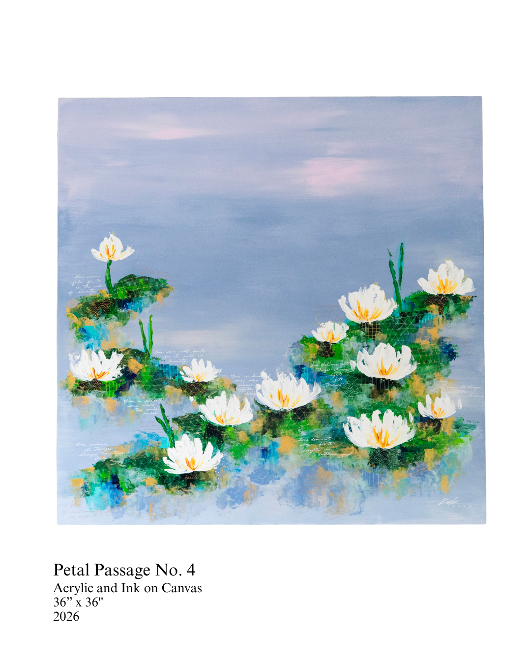 Petal Passage - Waterlily Series