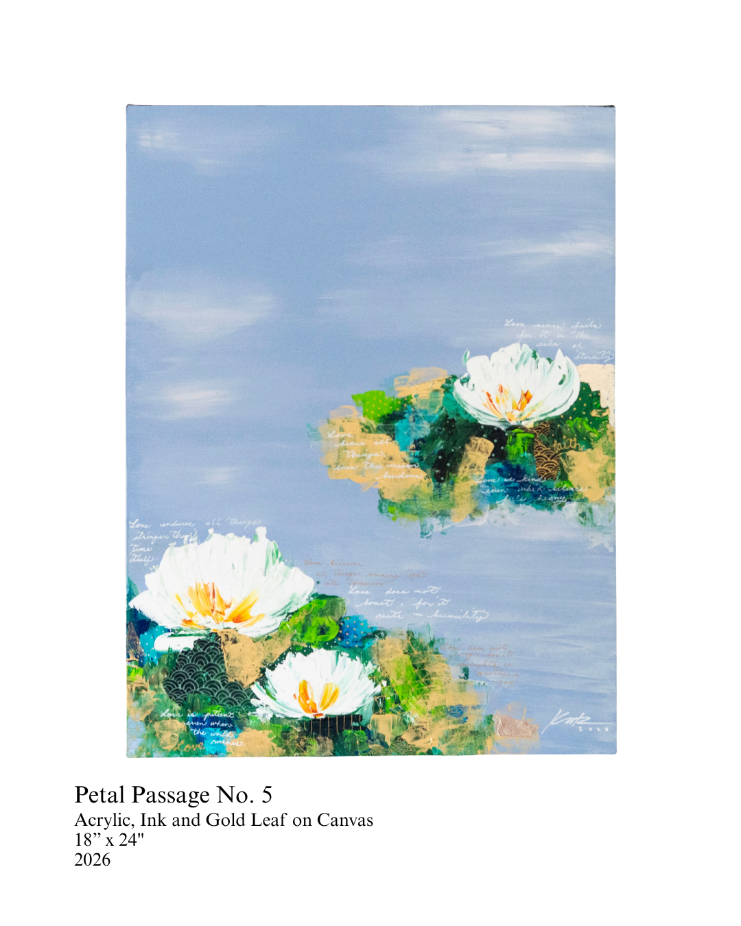 Petal Passage - Waterlily Series