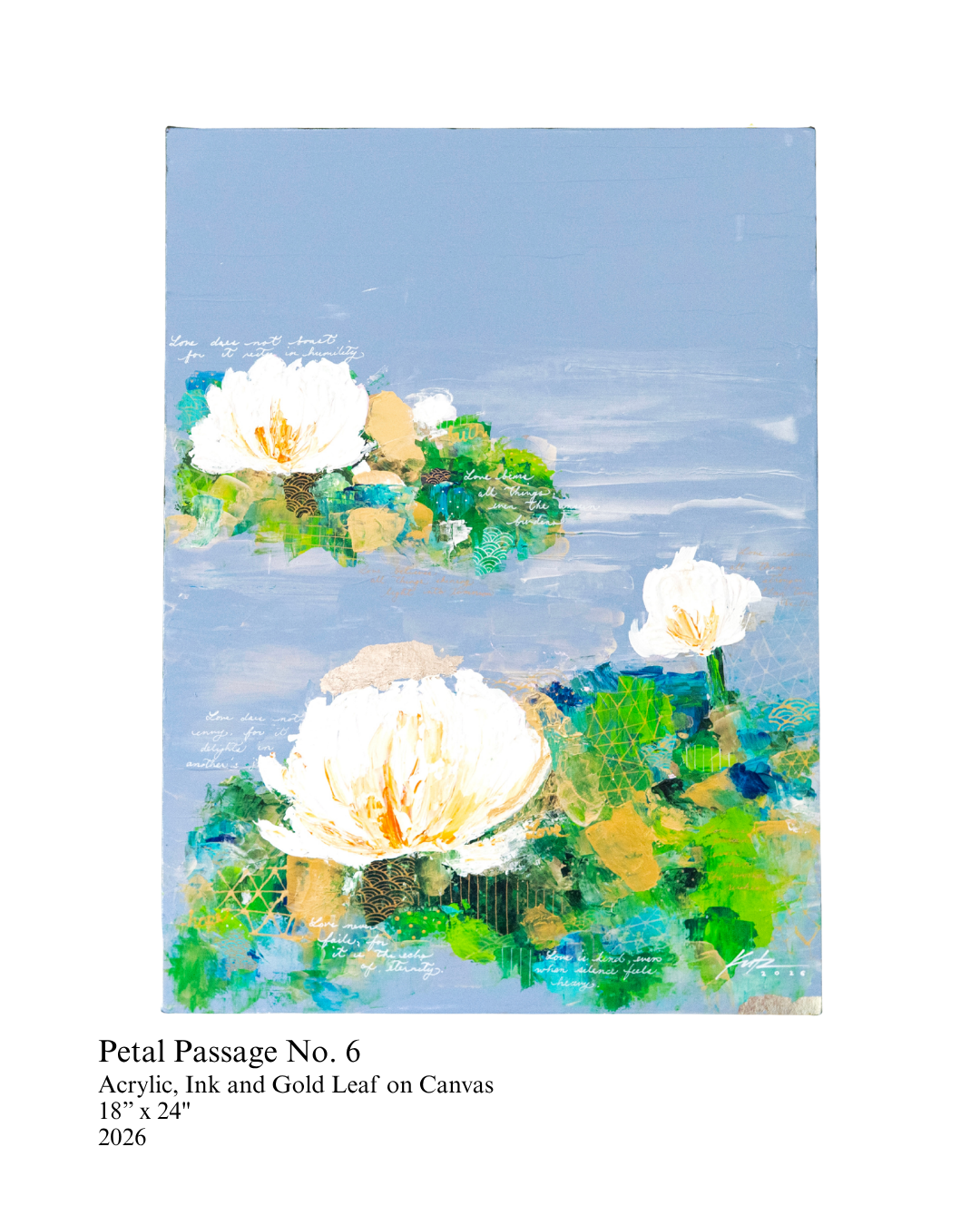 Petal Passage - Waterlily Series
