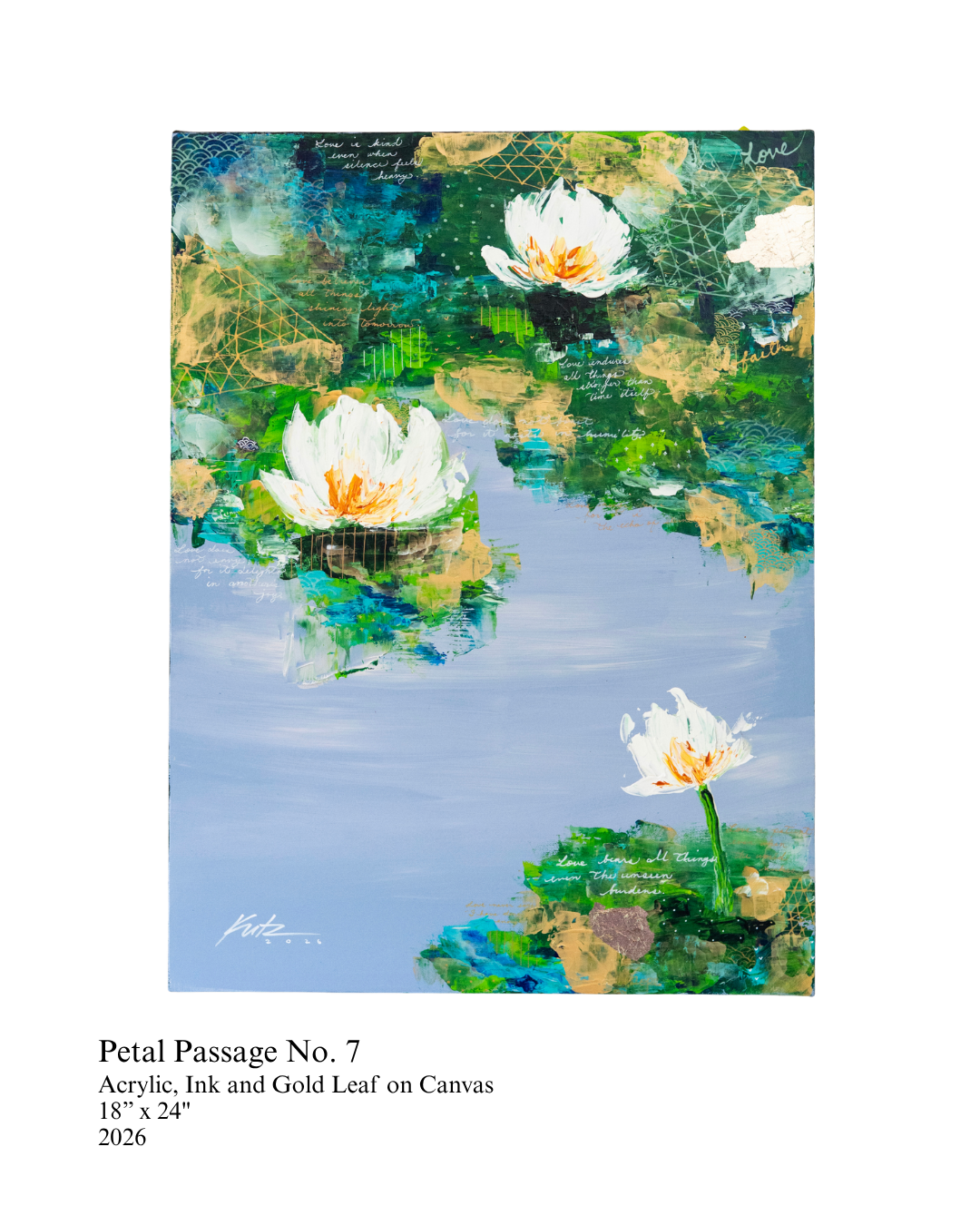 Petal Passage - Waterlily Series