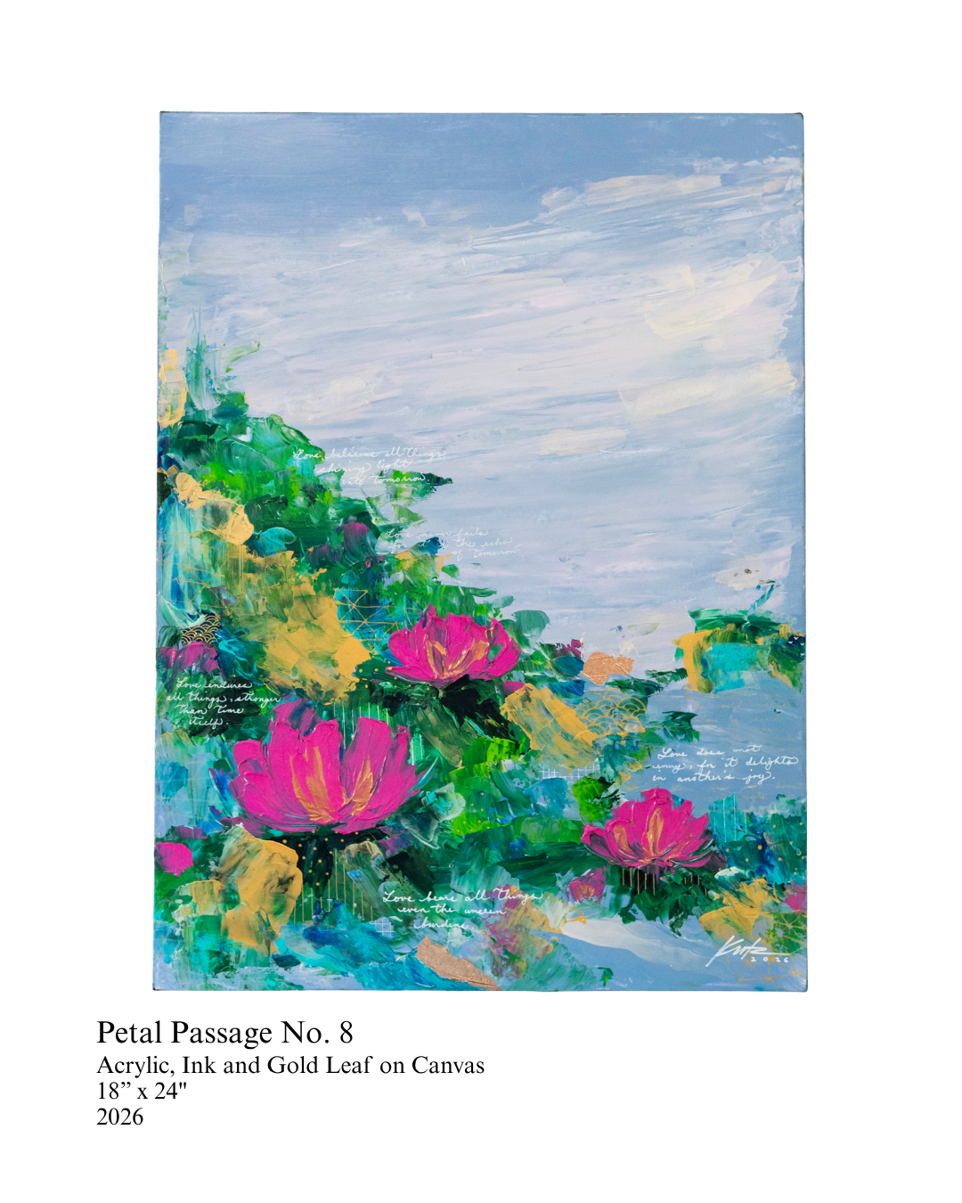 Petal Passage - Waterlily Series