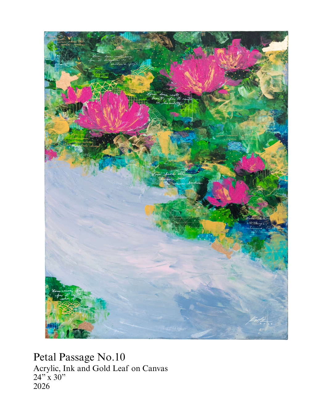 Petal Passage - Waterlily Series
