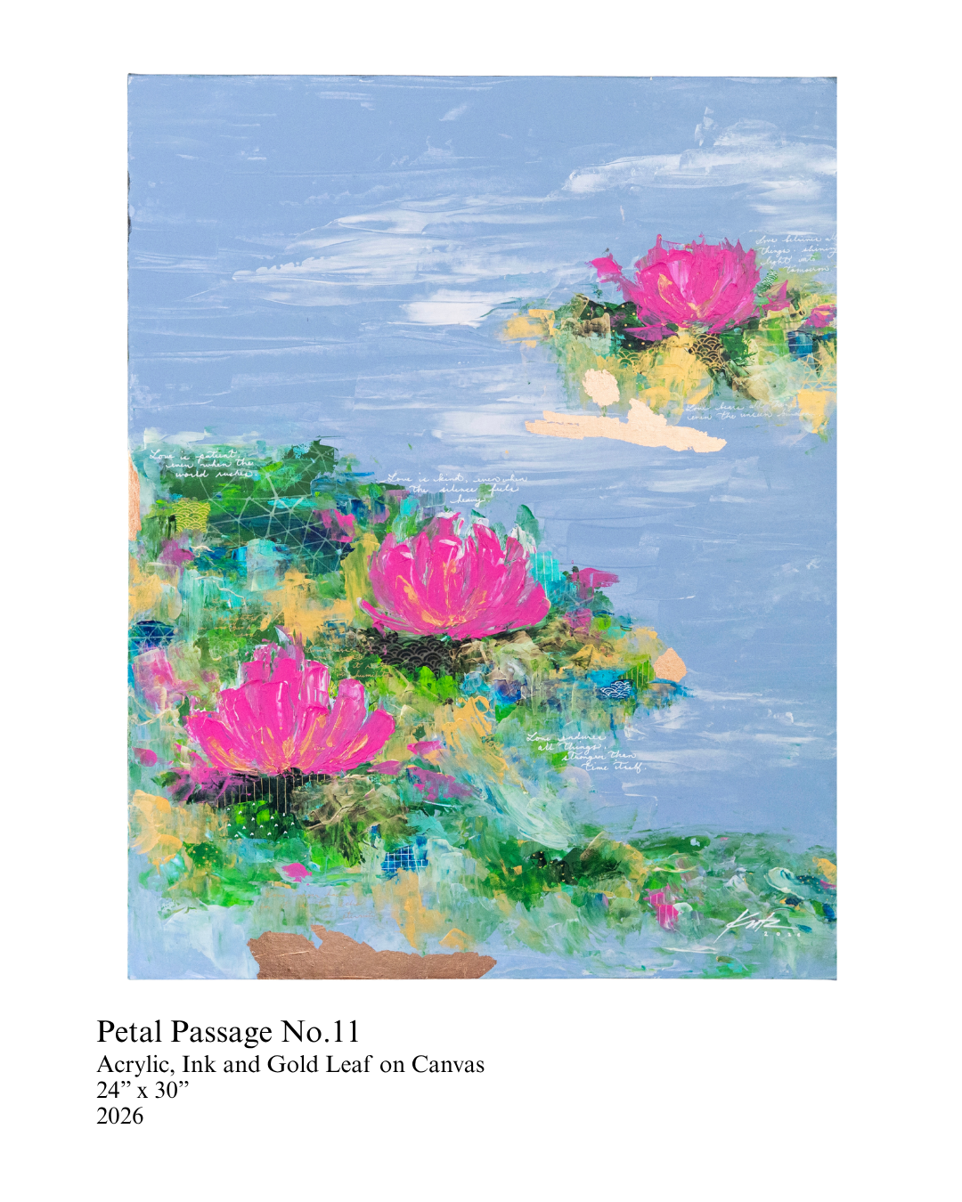 Petal Passage - Waterlily Series