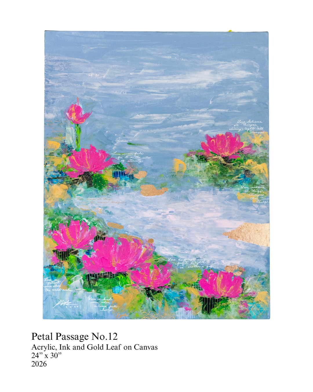 Petal Passage - Waterlily Series