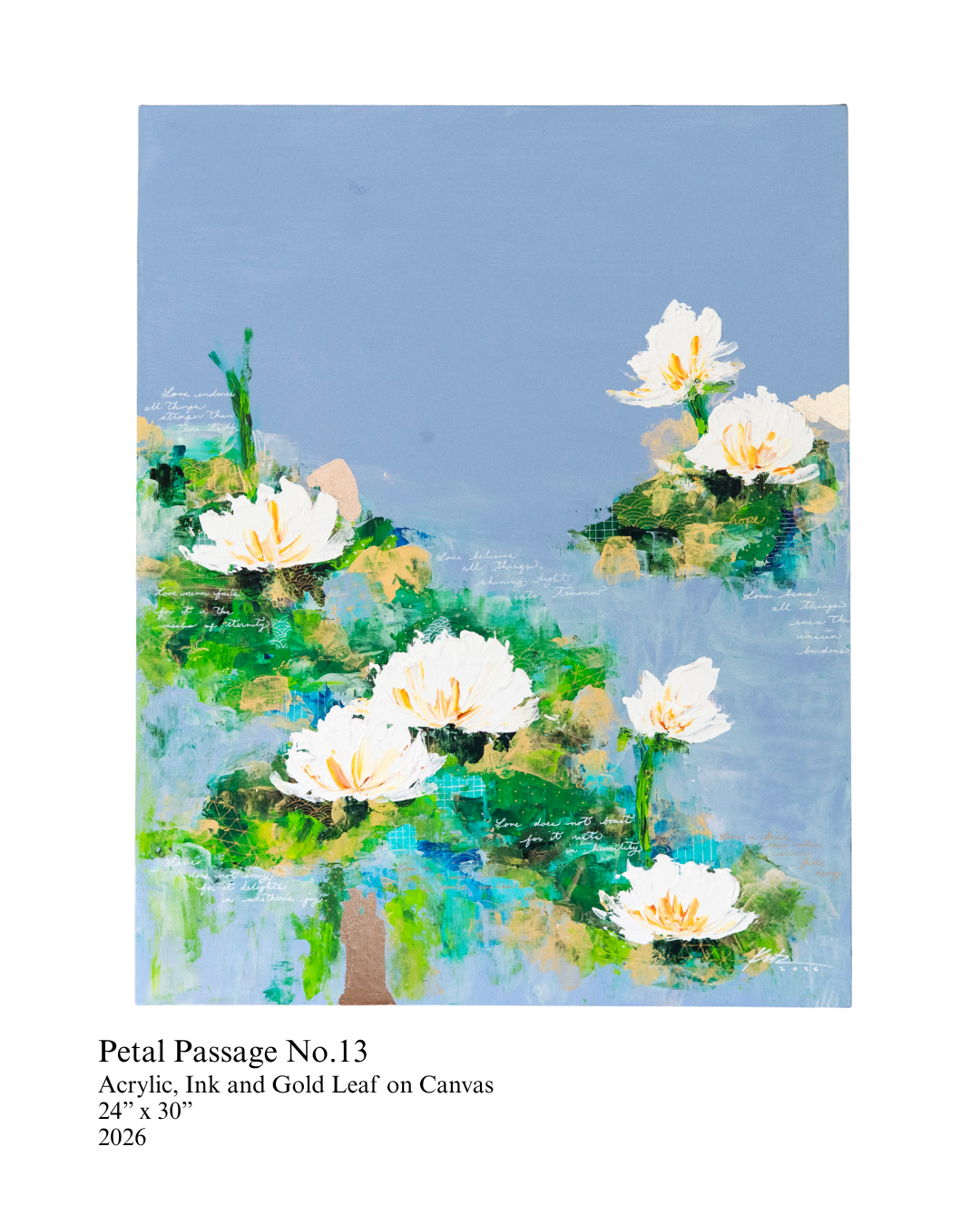 Petal Passage - Waterlily Series