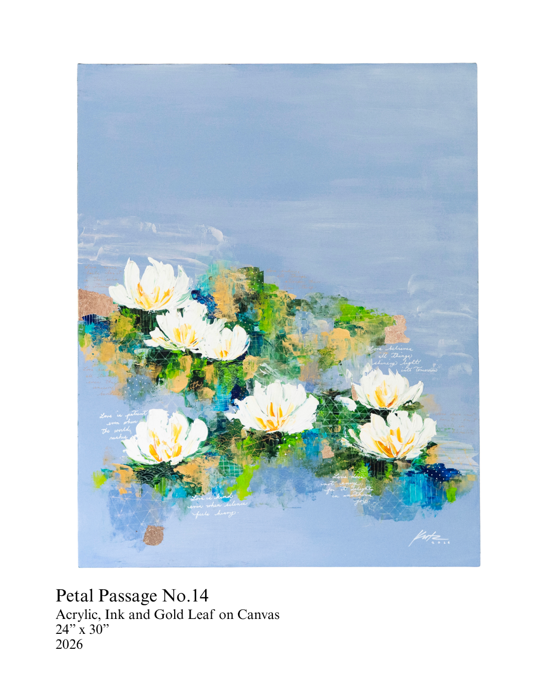 Petal Passage - Waterlily Series
