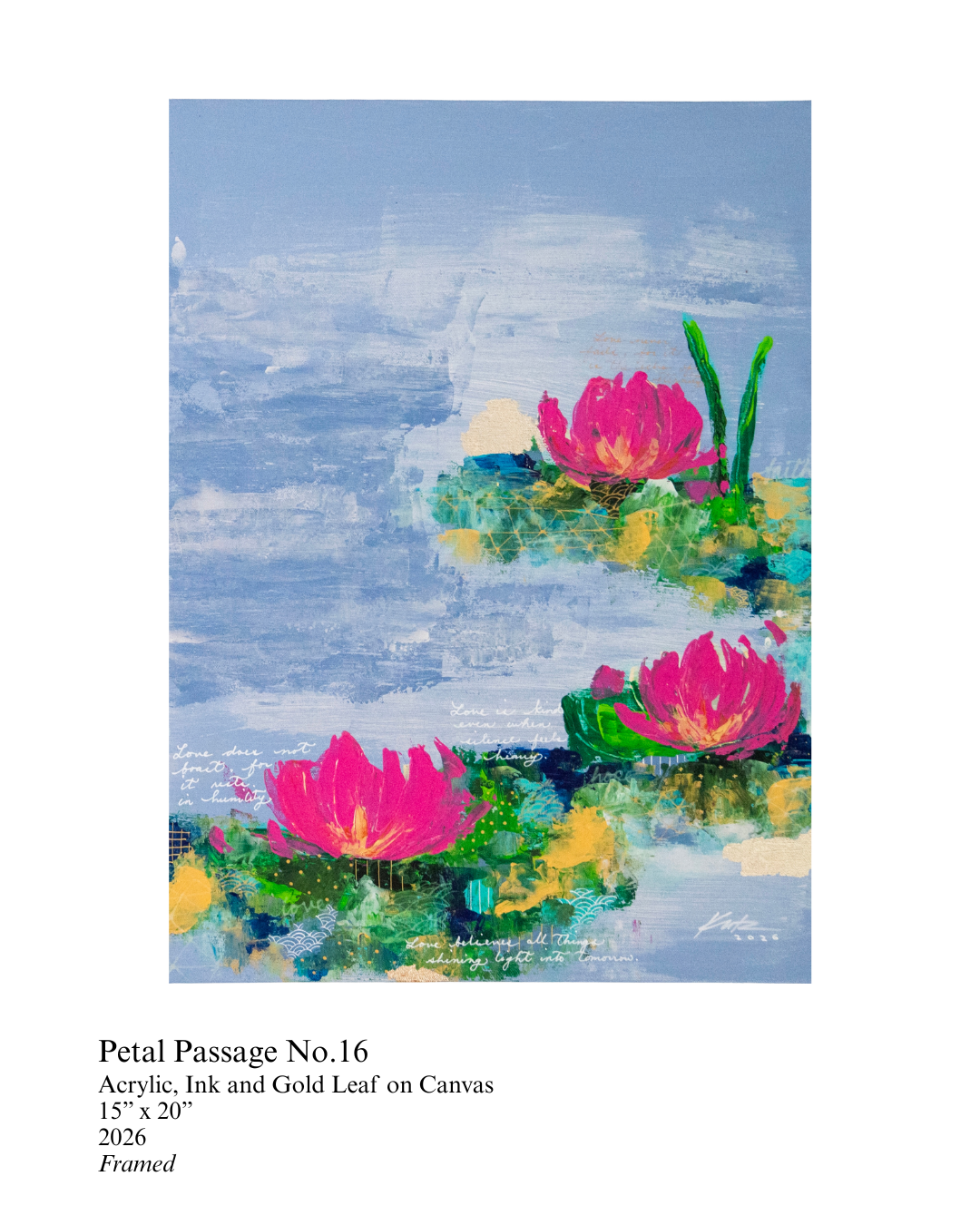 Petal Passage - Waterlily Series